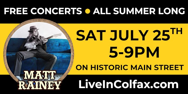 Imagen principal de Matt Rainey & the Dippin' Sauce | Free Outdoor Concert | Historic Main St