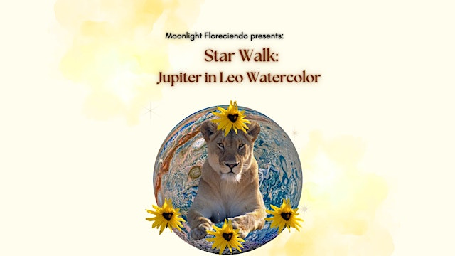 Hauptbild für Star Walk: Jupiter in Leo Watercolor