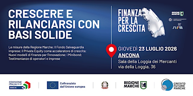 Finanza per la crescita - Ancona primary image