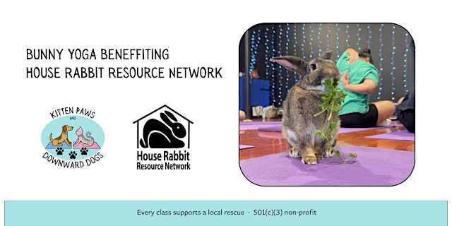 Image principale de Bunny Yoga Benefiting House Rabbit Resource Network