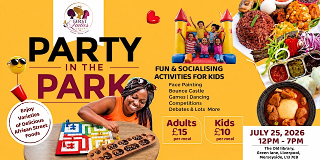 Image principale de Party In The Park Liverpool