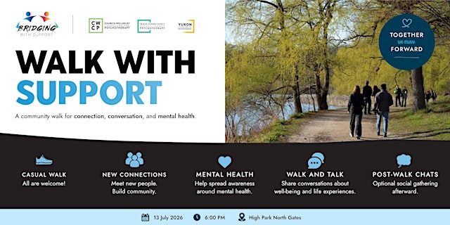 Hauptbild für Walk With Support: Community Walking Group for Mental Health
