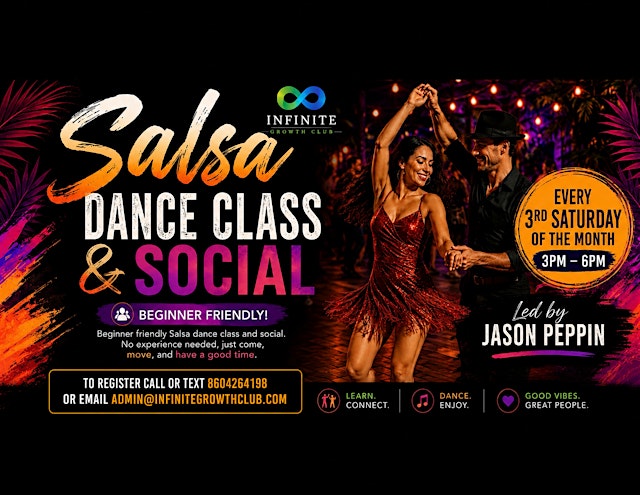 Image principale de Salsa Dance Class and Social