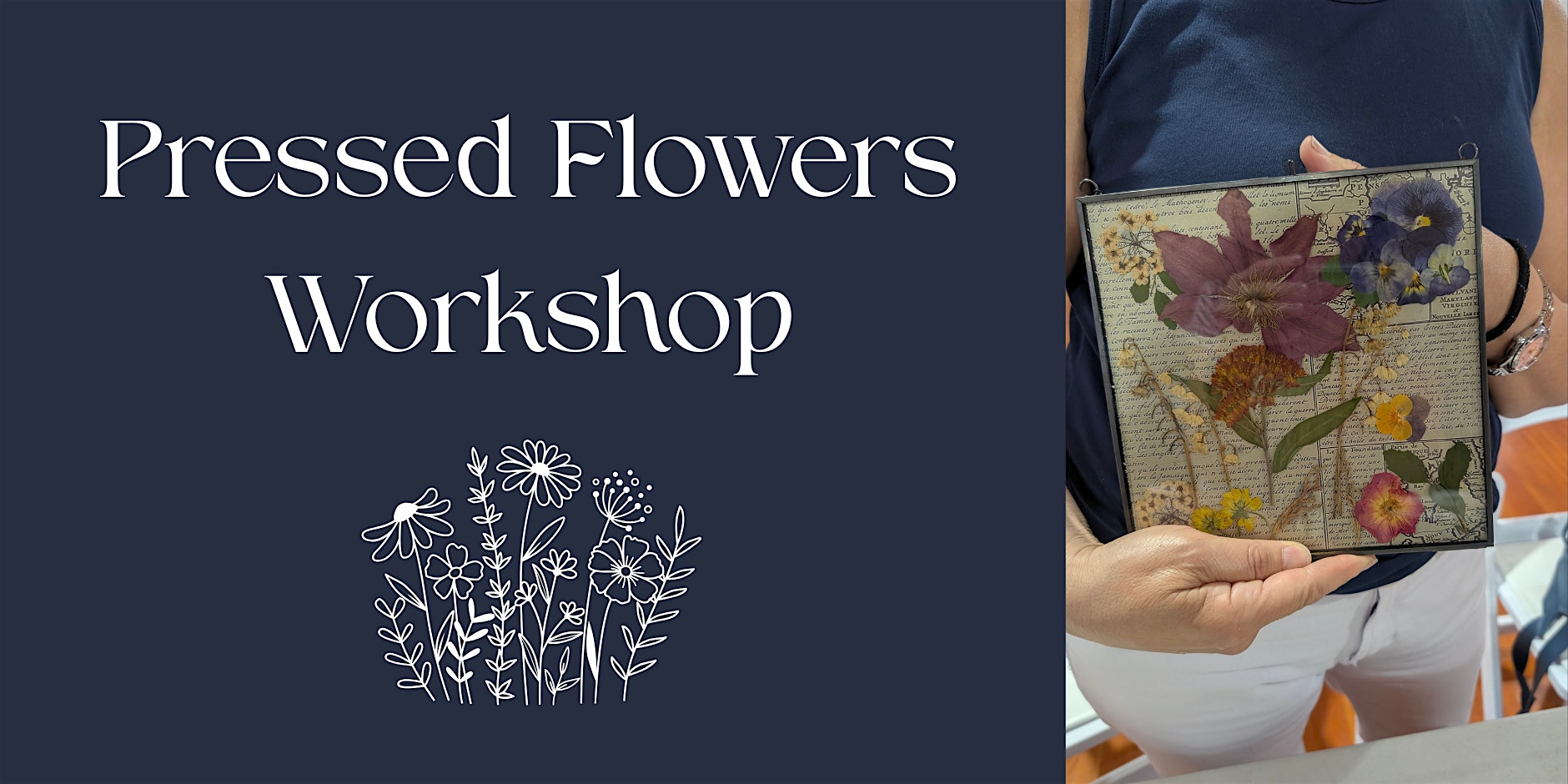 Pressed Flowers Workshop