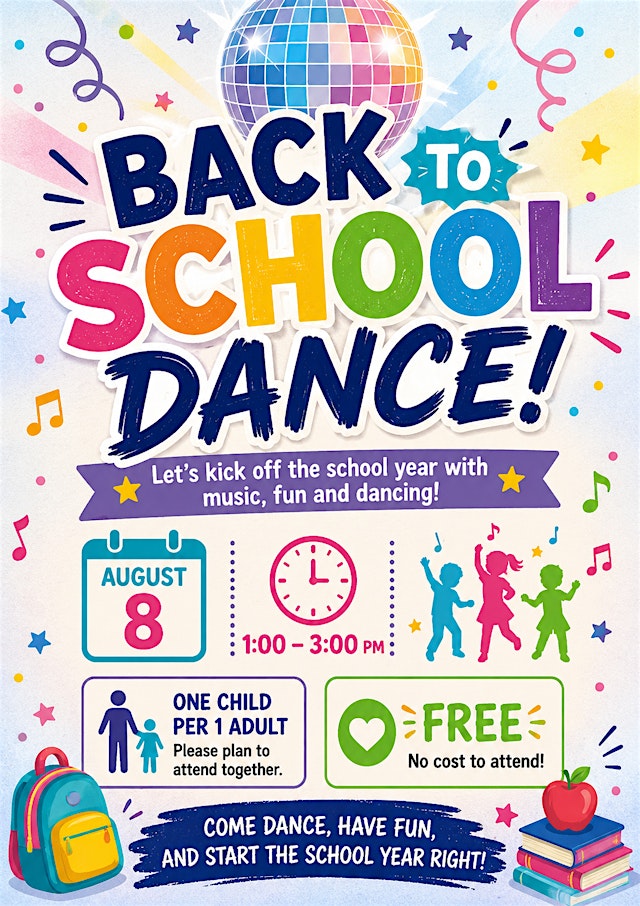 Back To School Dance Party primary image