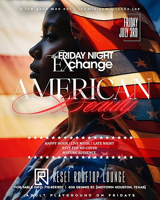 Image principale de The FRIDAY EXCHANGE at RESET ROOFTOP