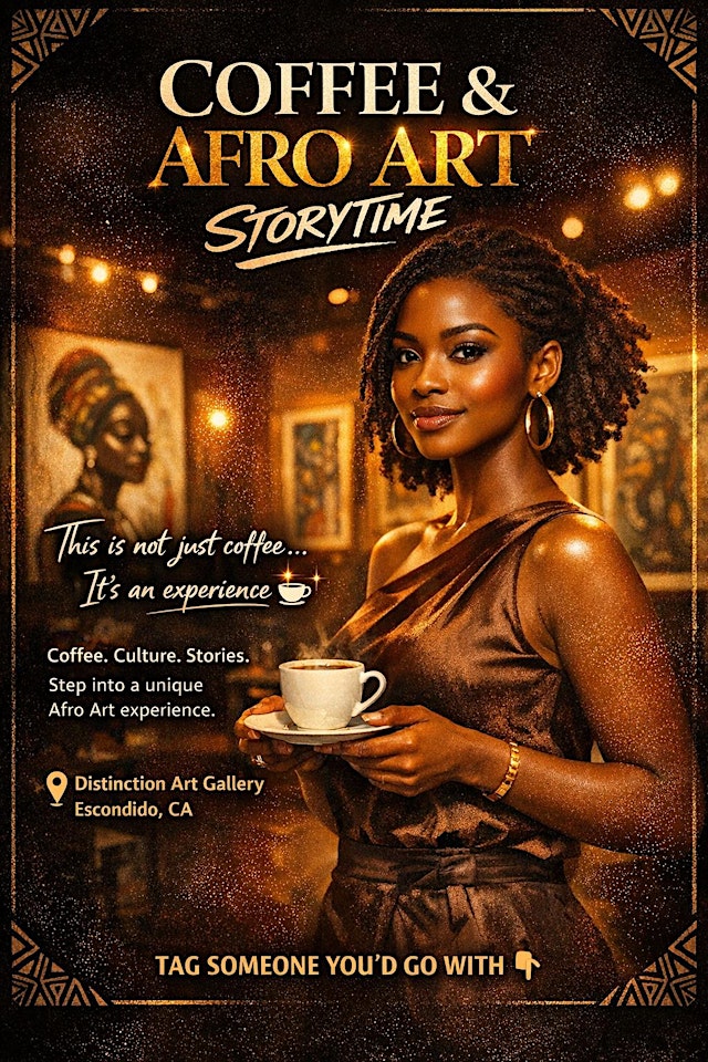 Image principale de Coffee & Afro Art Storytime