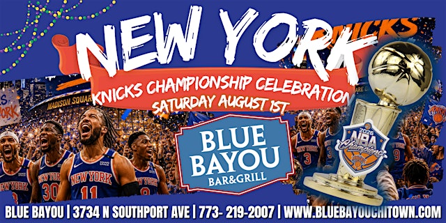 New York Knicks NBA Championship Party at Blue Bayou primary image