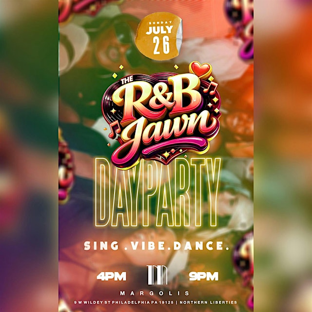 The RNB Jawn: Day Party Episode 3 | Philadelphia's Ultimate R&B Sing-Along primary image