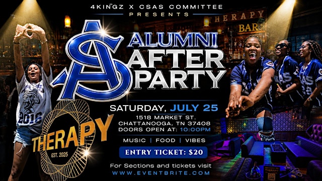Image principale de CSAS Alumni Afterparty at THERAPY
