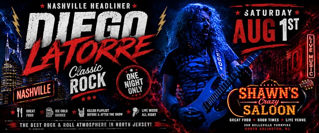 Nashville Headliner Diego Latorre primary image