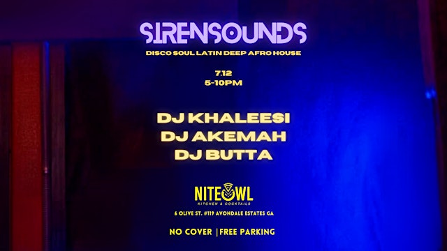 Image principale de SirenSounds Monthly House Music Party