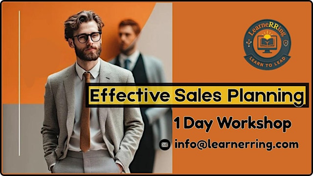 Image principale de Effective Sales Planning 1-Day Workshop | Brockton, MA