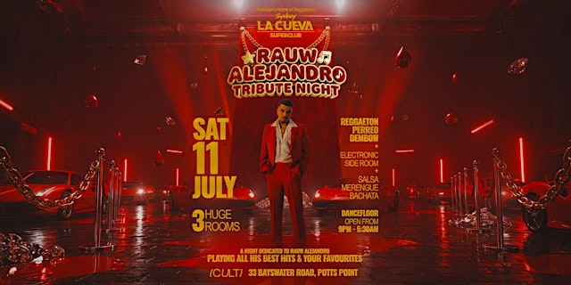 Imagen principal de La Cueva Superclub Saturdays | SAT 11 JULY | RAUW ALEJANDRO TRIBUTE NIGHT
