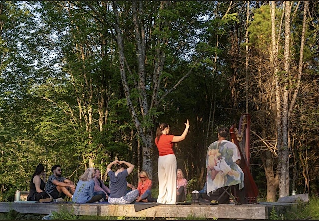 Midsummer Yoga Nidra with Harp Sound Bath primary image