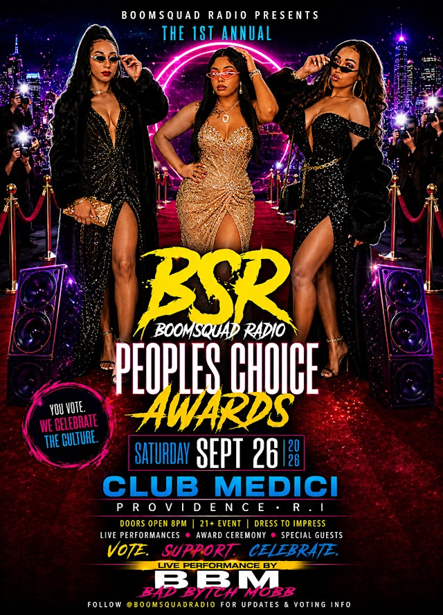 Image principale de BoomSquad Radio’s People’s Choice Awards