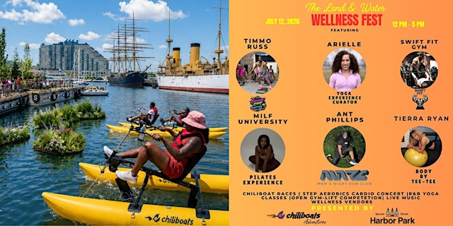 Image principale de The Land & Water Wellness Fest @ Spruce Street Harbor Park