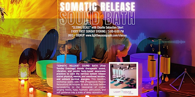 Imagem principal de SOMATIC RELEASE *SOUND BATH*