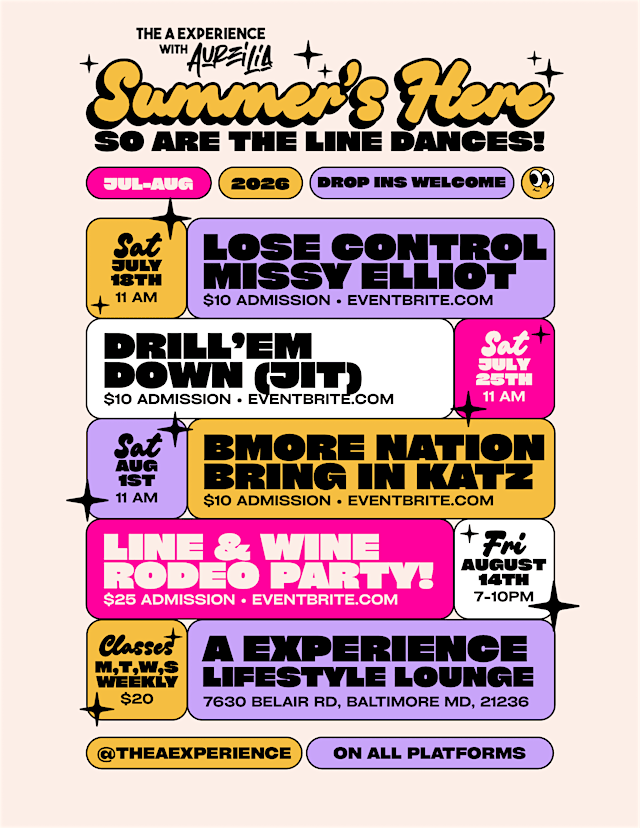 Image principale de "Lose Control" Line Dance Class