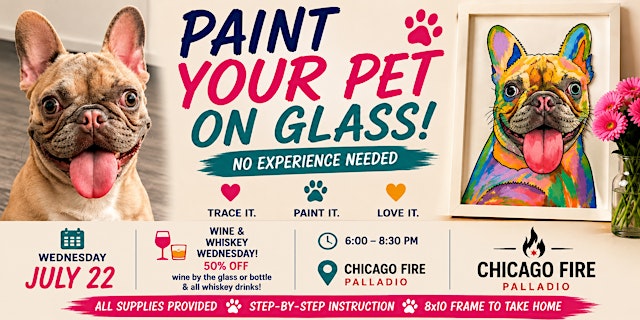 Image principale de Paint Your Pet on Glass | Beginner-Friendly Workshop