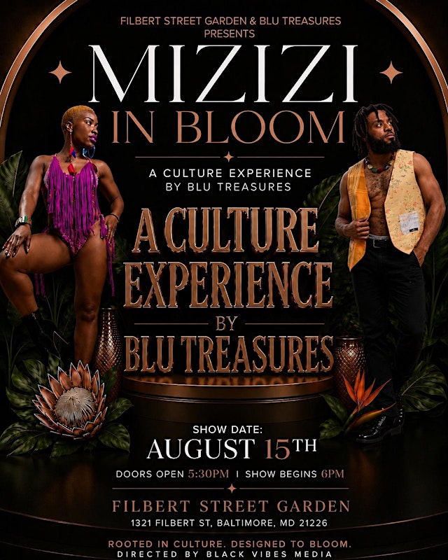 Image principale de MIZIZI IN BLOOM (A CULTURE EXPERIENCE BY BLU TREASURES)