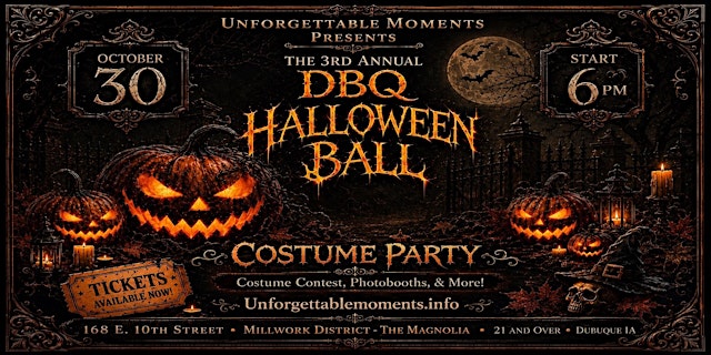 Imagen principal de 3rd Annual Dubuque Halloween Ball