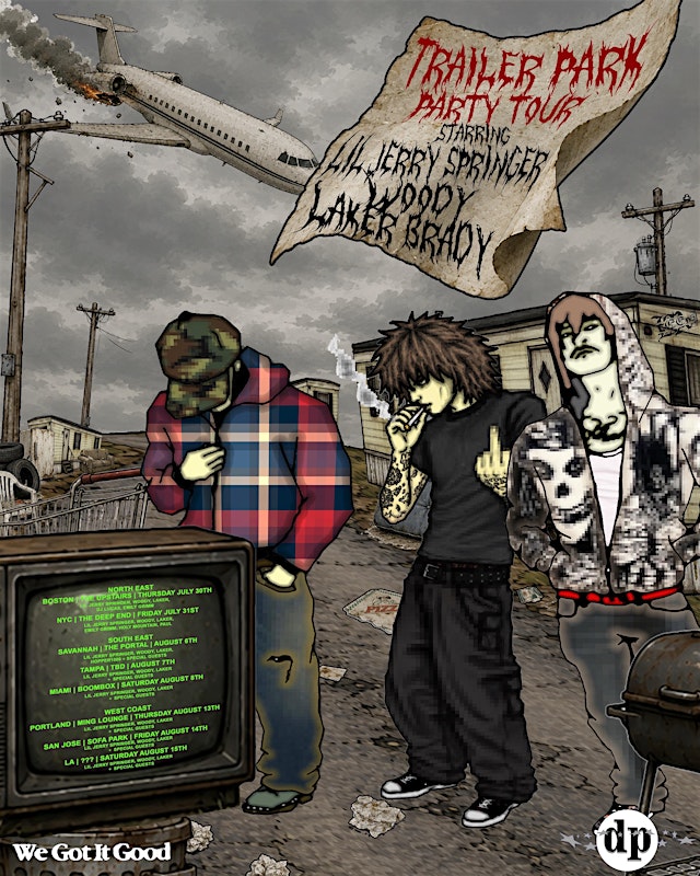 Primaire afbeelding van Laker Brady, Woody, Liljerryspringer, Hopper1000 - Trailer Park Party