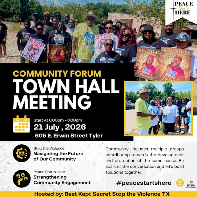 Image principale de PEACE STARTS HERE COMMUNITY FORUM: RESOURCE REGISTRATION