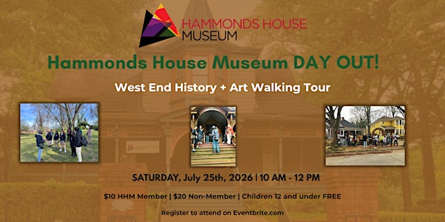 Image principale de HHM Day Out: West End History + Art Walking Tour