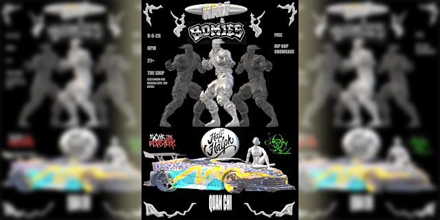 Imagem principal de Half & Homies: A hip-hop showcase (Free show)
