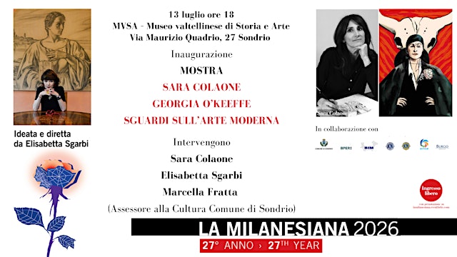 Image principale de MOSTRA SARA COLAONE. GEORGIA O’KEEFFE SGUARDI SULL’ARTE MODERNA