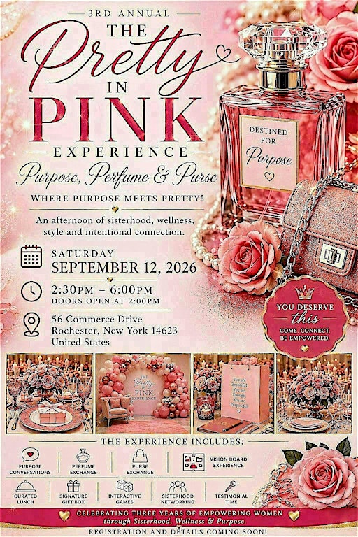 3rd Annual Pretty in Pink Perfume Experience