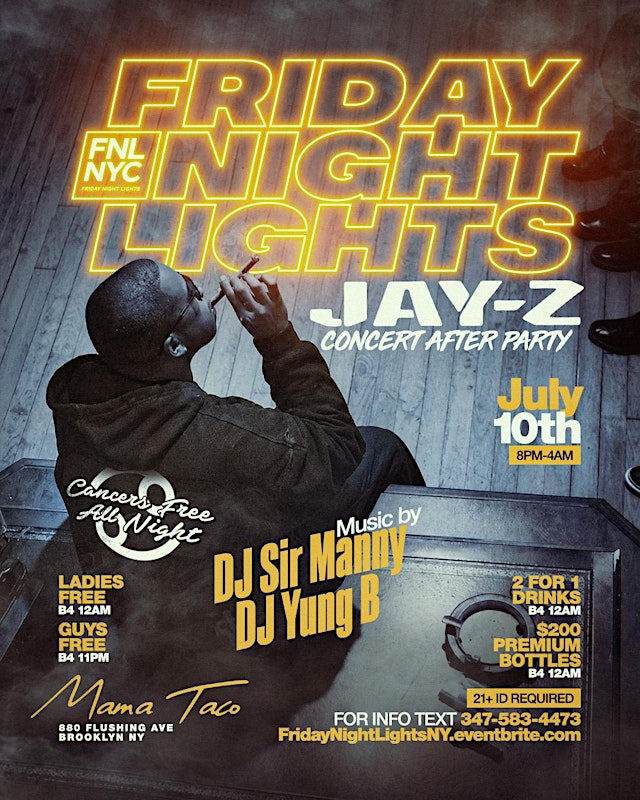 Friday Nights Lights at Mama Taco Everyone FREE B412am w/RSVP primary image