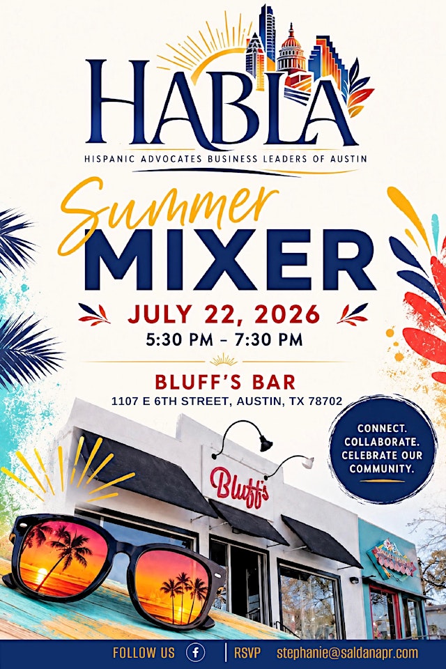 Hauptbild für HABLA's Annual Summer Mixer 2026!