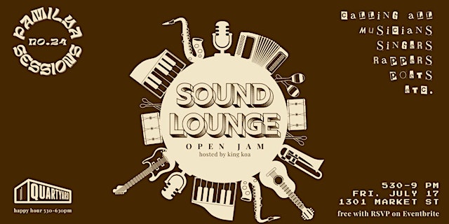 Imagem principal de Pamilya Sessions: Sound Lounge Open Jam