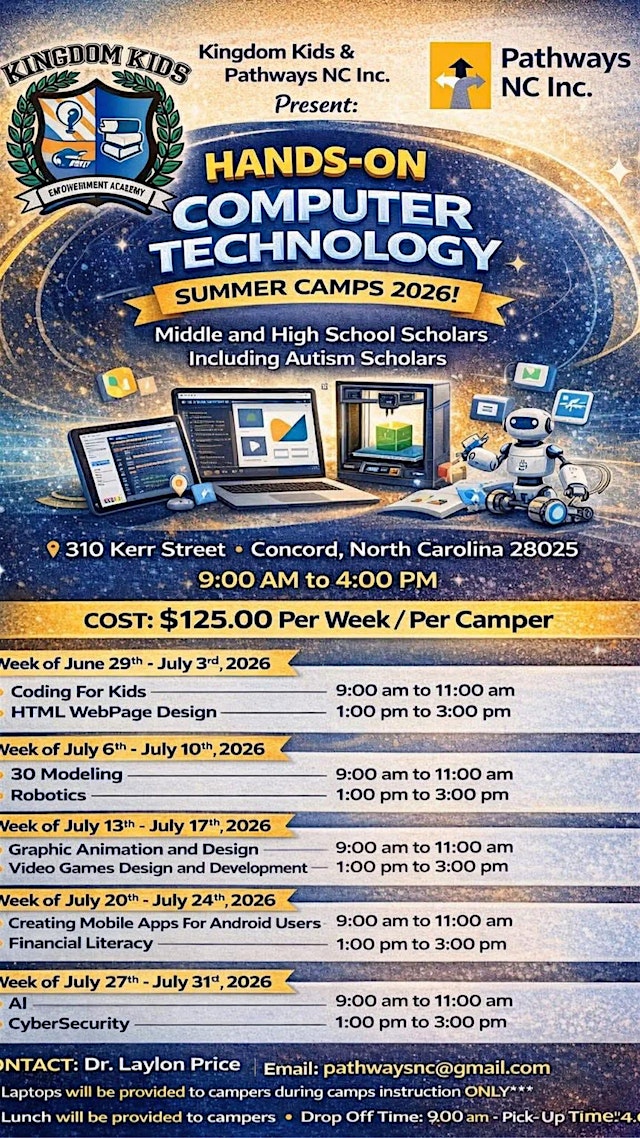 Image principale de "HANDS-ON" Creating and Designing Video Games and Graphic Animation Camp!
