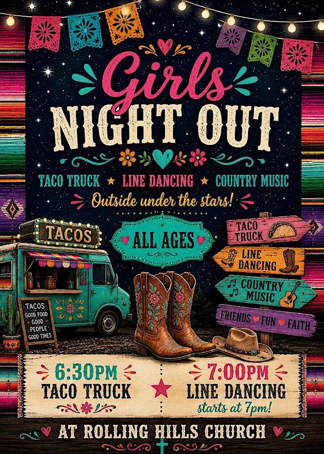 All Ladies Line Dancing and Taco Truck Event primary image