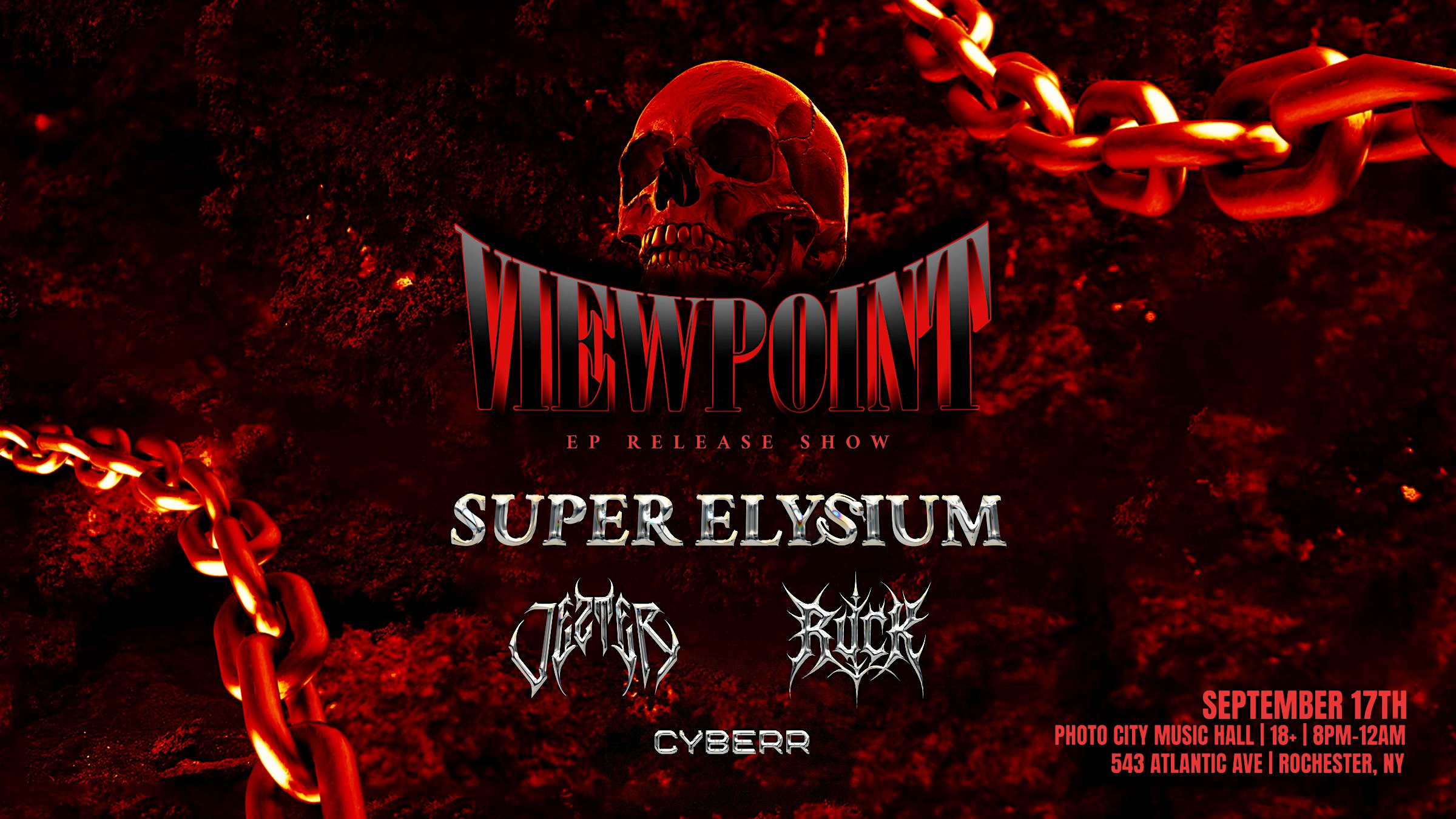 VIEWPOINT: SUPER ELYSIUM RELEASE SHOW @ Photo City Music Hall