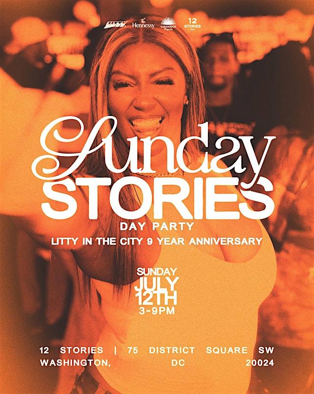 Imagen principal de Sunday Stories Day Party | Sun. July 12th at 12 Stories