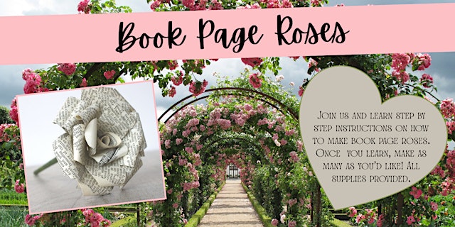 Image principale de Book Page Roses