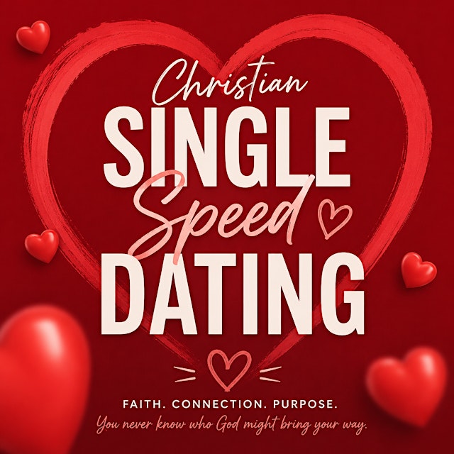 Imagem principal do evento CHRISTIAN SINGLE SPEED DATING