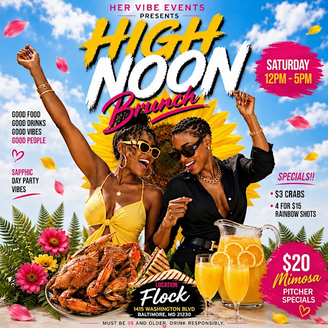 Image principale de HIGH NOON BRUNCH 7/11