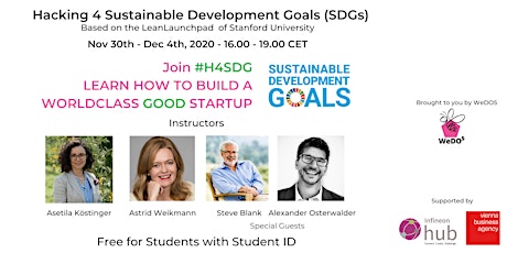 DEMO DAY: Build your Startup: Hacking for Sustainable Development Goals