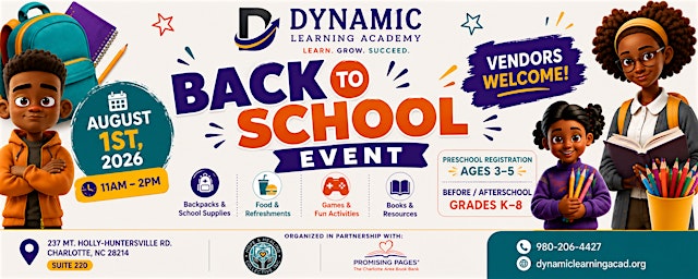 Image principale de 2026 Back to School Event