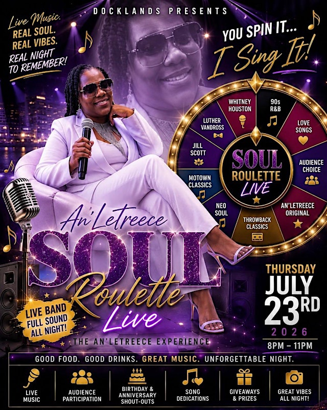 Image principale de Soul Roulette Live- You Spin it, I Sing It!