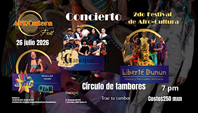 Imagem principal de Concierto Afrontera Fest 2026
