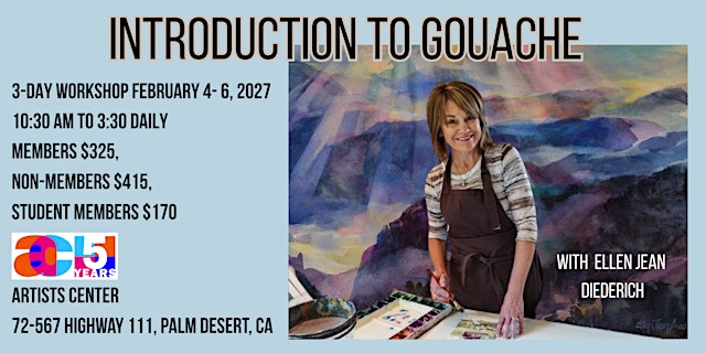 Image principale de Introduction to Gouache with Ellen Jean Diederich