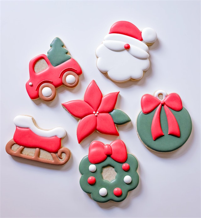 Primaire afbeelding van "Christmas in July" Holiday Cookie Decorating class