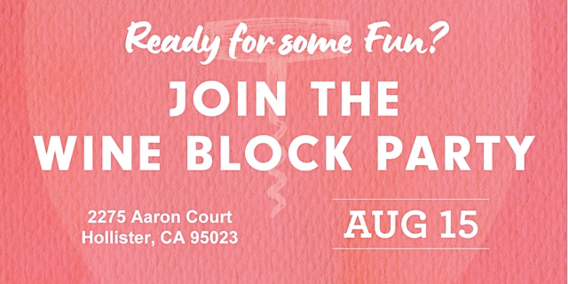 Wine Block Party primary image