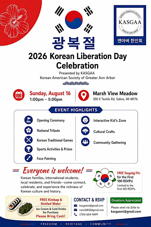 Primaire afbeelding van Korean Liberation Day Celebration